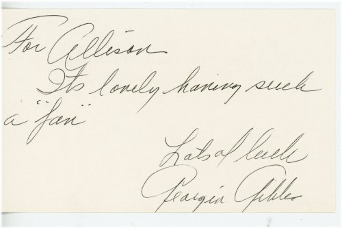 Signature of Georgia Gibbs