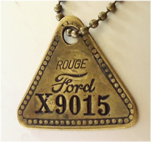 Ford Rouge Assembly Tool Check Tag