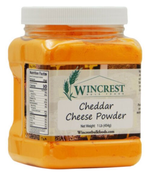 Cheddar Powder by WinCrest - 1 lb Tub with Fast Shipping