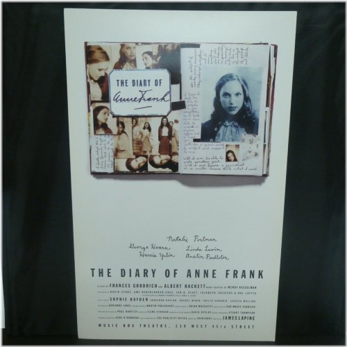 The Anne Frank Broadway Window Card Poster