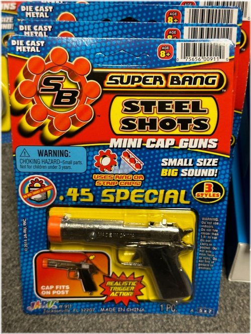 Retro Steel Shot Revolver