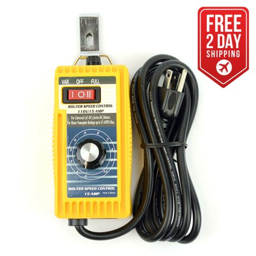 Precision Router Speed Regulator