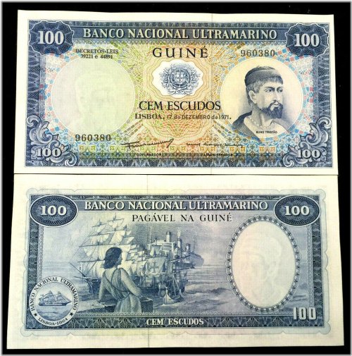 Guinea-Bissau Vintage Banknote