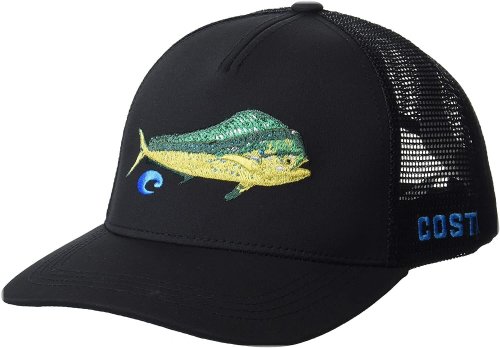 Dorado Trucker Hat - Black Stitched Design