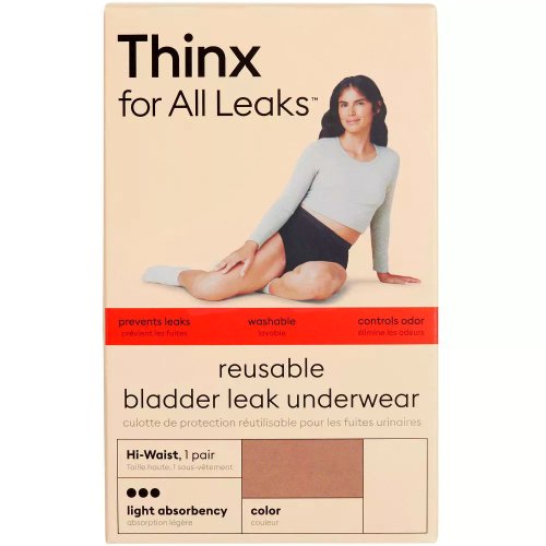 Desert Rose Hi Waist Incontinence Underwear