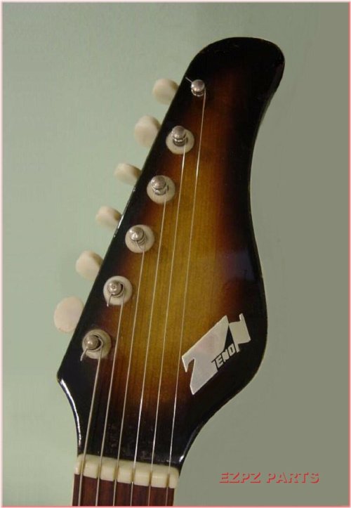 Vintage Zen-On Guitar & Bass Headstock Emblem by EZPZ Parts