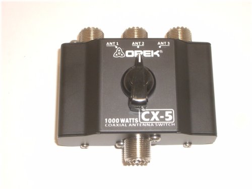 TriSwitch Coaxial Adapter with SO239 and PL259 Compatibility