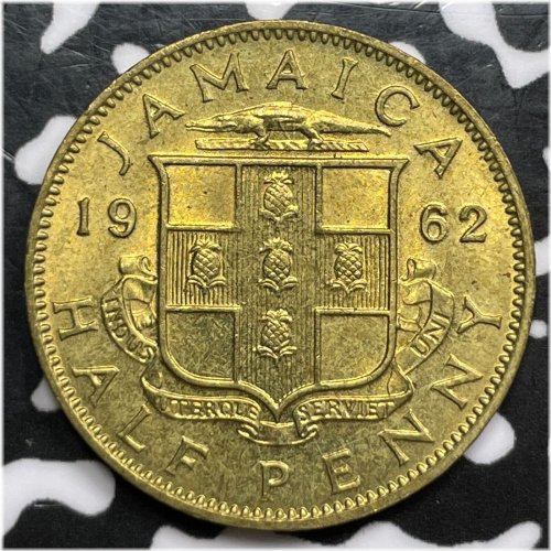 Jamaican Half Penny - 1962 High Grade