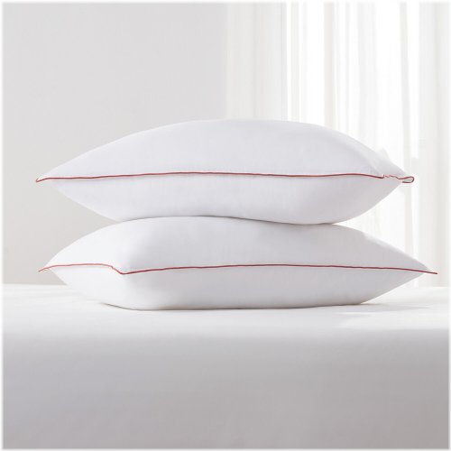 Cotton Comfort Pillows - Set of 2 Premium Queen & King Pillows by Empyrean Bedding