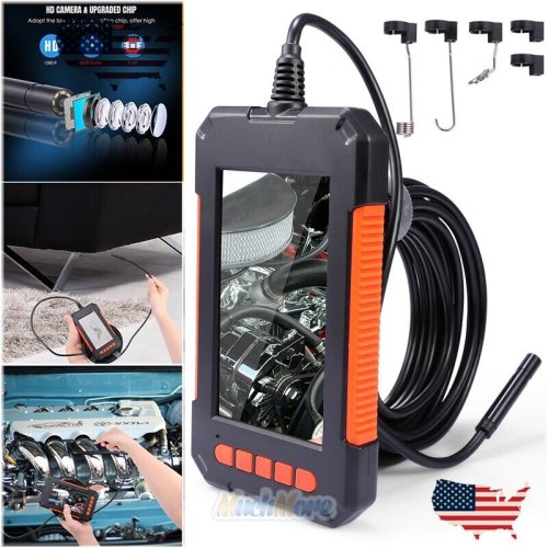 HD Inspection Camera with Waterproof Design and Large Display Screen