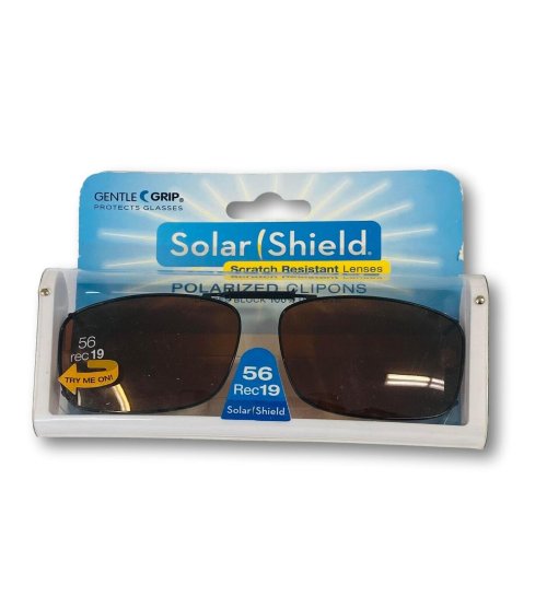 SunGuard Polarized Clip-On Shades