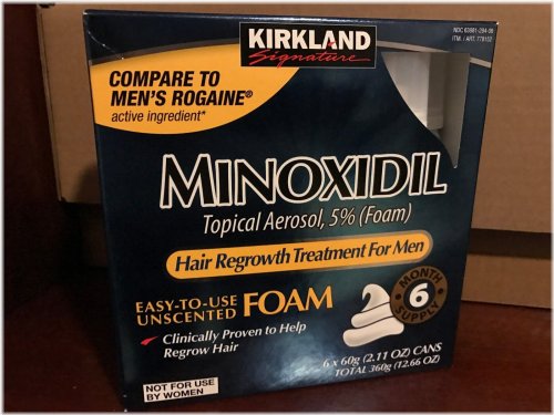 Minoxidil Foam for Men - 6 Months Supply