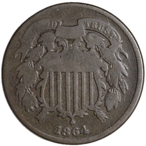 Civil War Era Two Cent Piece