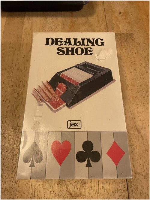 Quad Deck Card Shoe by Jax - Vintage 1981 Model #5005