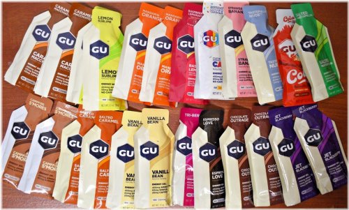 Assorted Endurance Gels by GU Energy Sports Nutrition