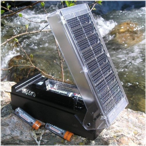 EcoCharge Dual Solar Battery Charger