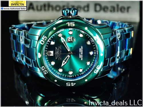 Green Tide Stainless Steel Watch