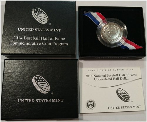 Baseball Hall of Fame Commemorative Coin Set