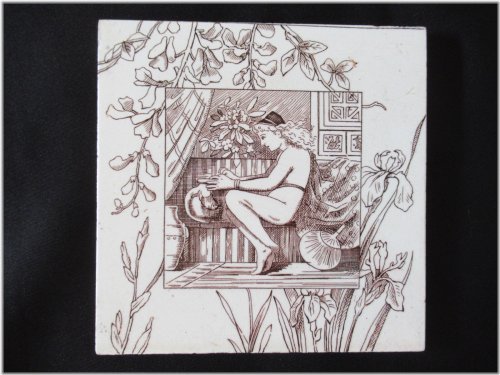 Victorian Pictorial Ceramic Tiles
