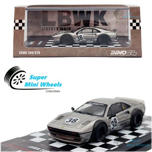 Sleek Silver Ferrari Diecast Vehicle
