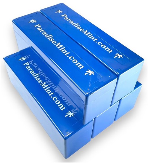 Paradise Mint 20-Coin Blue Storage Box