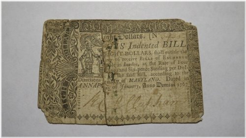 Annapolis Colonial Banknote