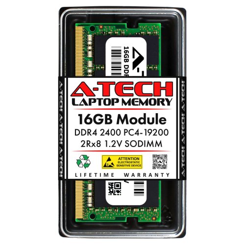 16GB DDR4 Laptop Memory Upgrade - A-Tech SODIMM RAM Module