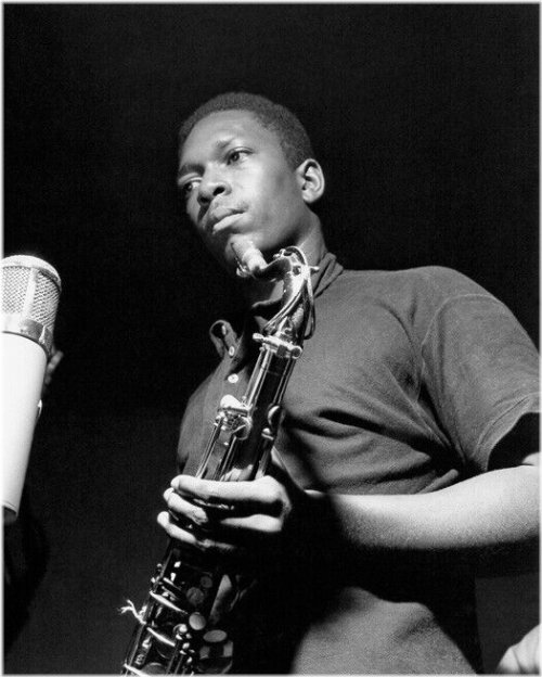 Coltrane's Melodic Moments: 8x10 Glossy Jazz Saxophonist Print