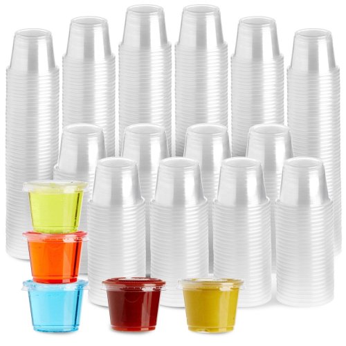 PortionMate: 500 Pack of Convenient Sample Cups with Lids