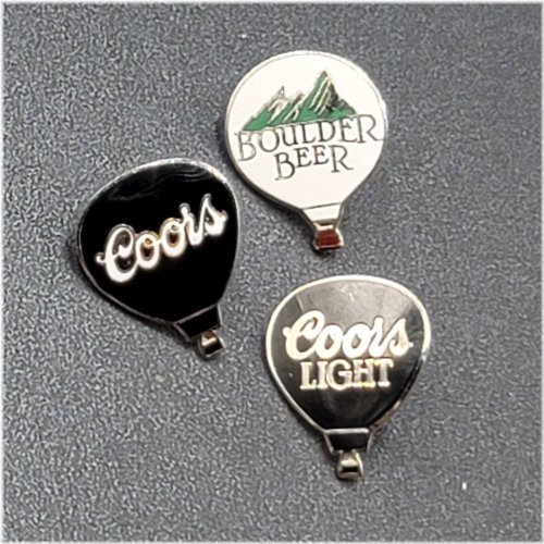 Boulder Balloon Trio Pins