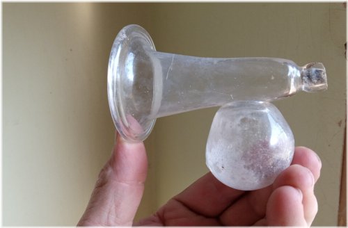 Nostalgic Glass Breast Pump from the 1880s