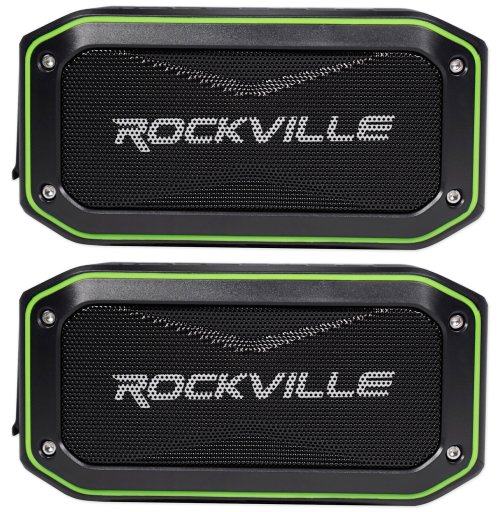 Rockville WaterProof Bluetooth Speakers