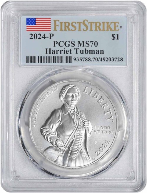 Harriet Tubman Commemorative Silver Dollar