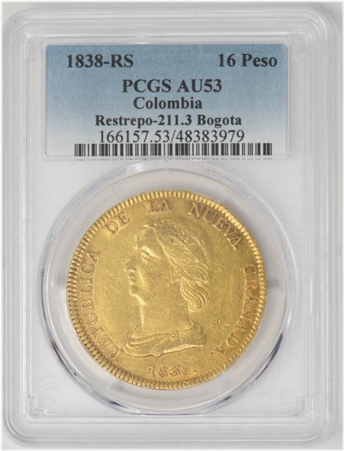 Colombian Gold Pesos