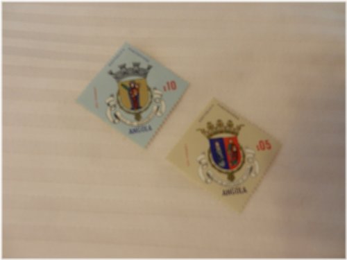 Angola Religious Coat of Arms Stamp Set