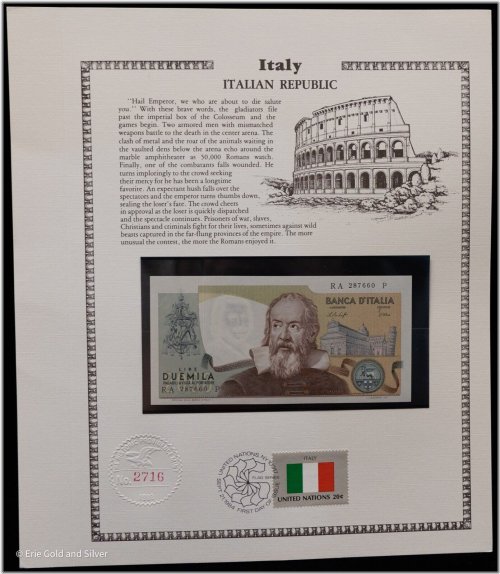 Galileo Flag Series First Day Cover