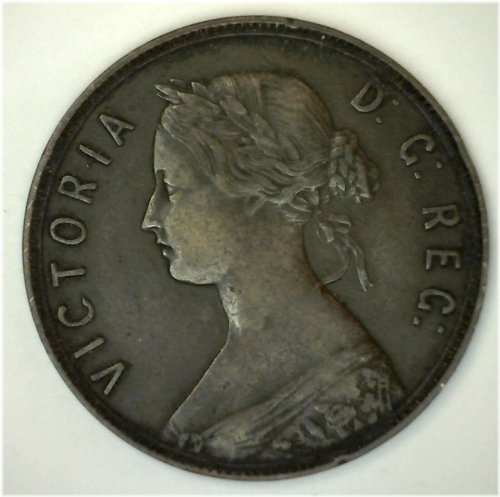 Newfoundland Bronze Large Cent Coin