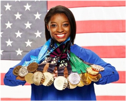 Golden Moments: Simone Biles Memorabilia