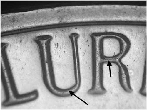 Doubled Die Reverse 1969-S Jefferson Nickel