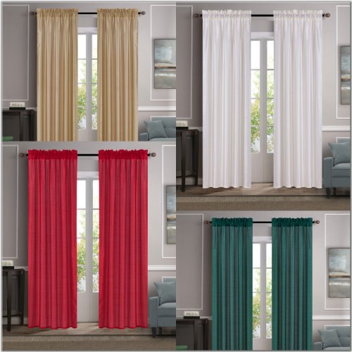 Silk Elegance Window Treatment Set