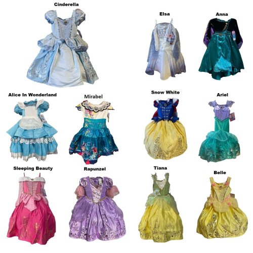 Royal Attire Dress-Up Set for Girls