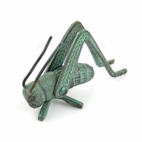 Brass Cricket Charm