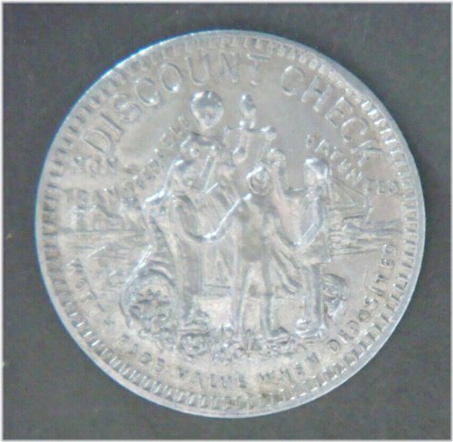 Des Moines Half Cent Token