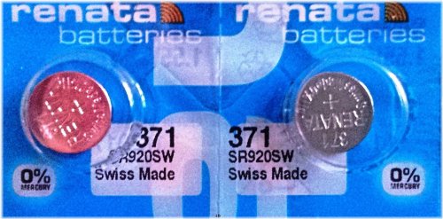 Renata Watch Batteries (2-Pack)