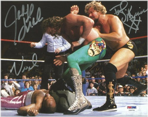 The Legends' Legacy: Signed WWE 8x10 Photo with Authentication