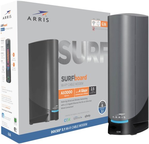 SurfPro Modem & Router Combo - High-Speed Internet and Seamless Wi-Fi Connectivity