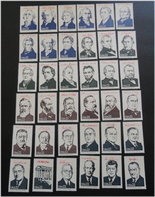 Presidential Stamp Collection