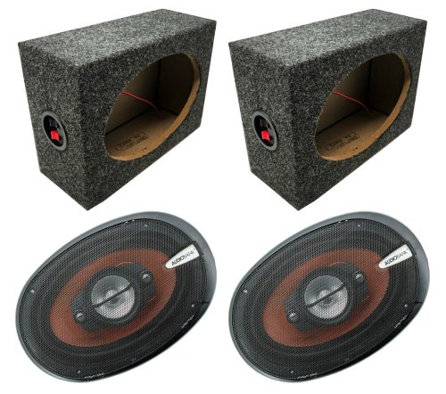 High-Quality 6x9" Speaker Set with Car Box Enclosure