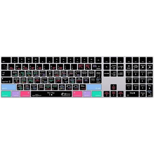 Logic Pro X Magic Keyboard Cover with Num Pad Loops & Samples