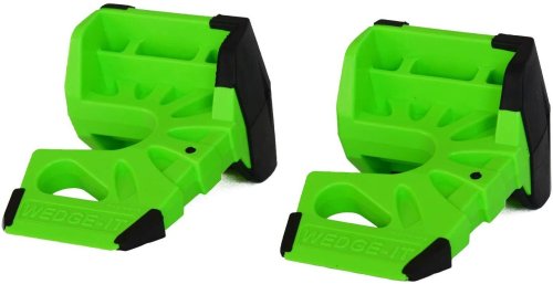 SecureHold - Set of 2 Green Door Wedges